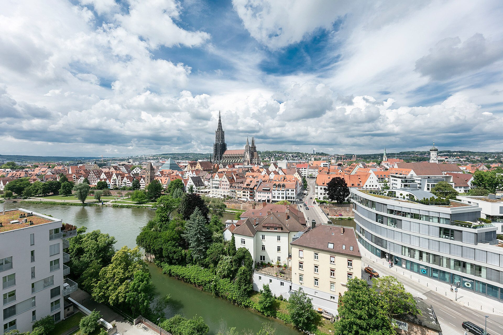 Immobilienangebot - Neu-Ulm - Alle - Einen besseren Münsterblick gibt's nicht!