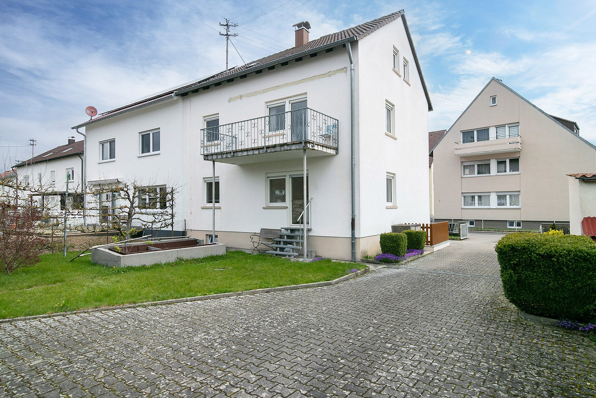 Tentschert Immobilien GmbH & Co. KG - Immobilienangebot - 89171 Illerkirchberg - Illerkirchberg - Doppelhaushälfte - - Individuelle Nutzungsmöglichkeiten - gepflegte DHH in Unterkirchberg
