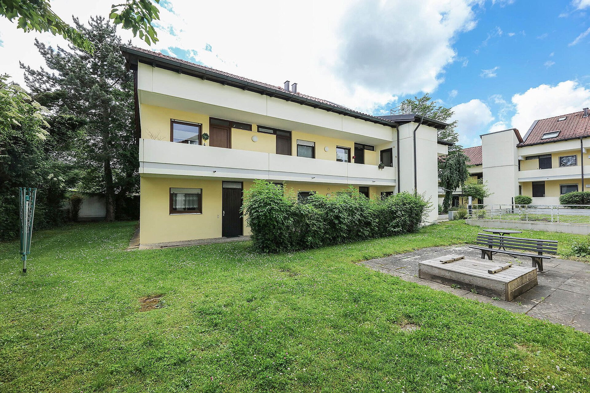 Immobilienangebot - Neu-Ulm - Alle - Ruhig gelegene 1-Zimmer-Apartment mit Balkon in Neu-Ulm / Ludwigsfeld