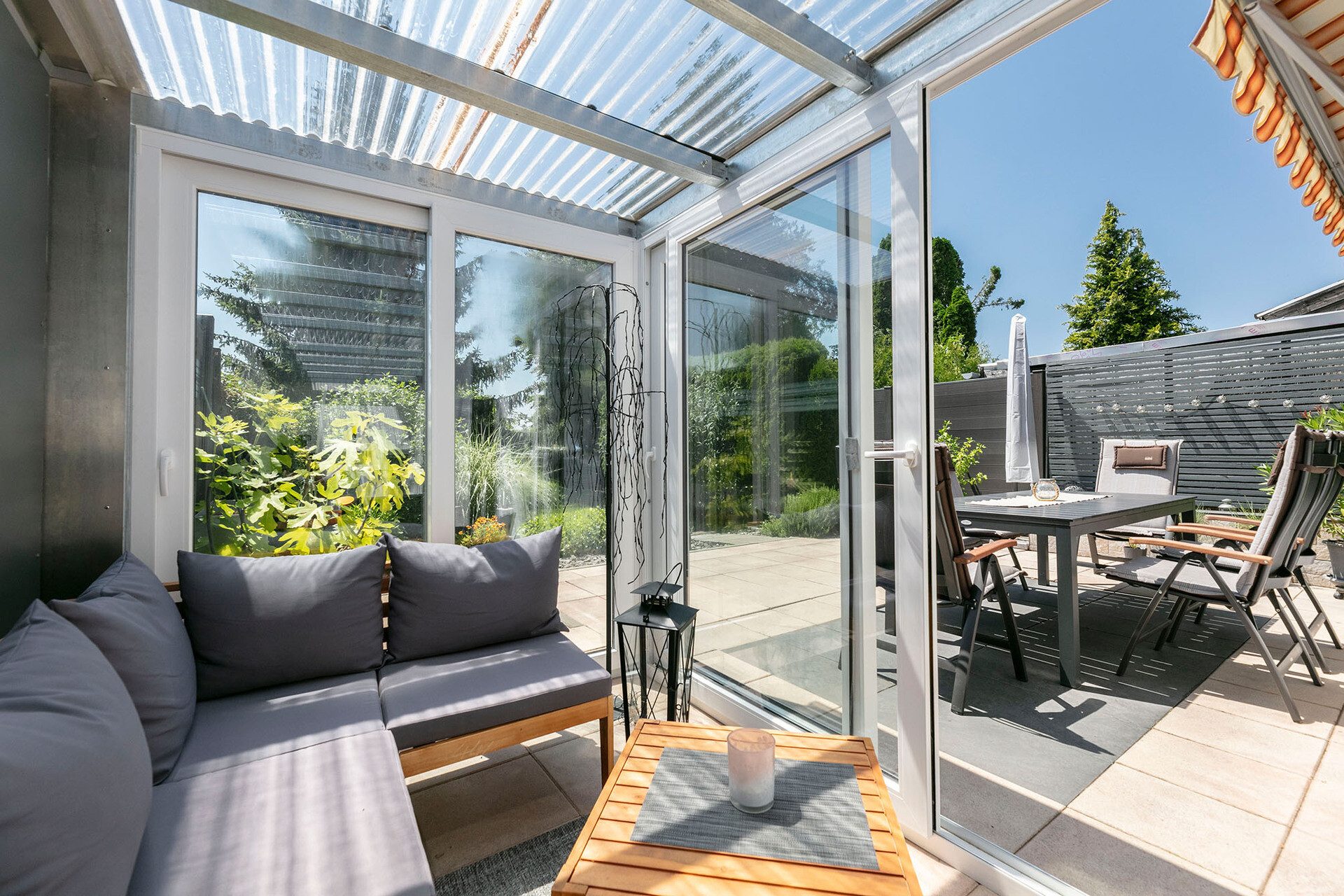Immobilienangebot - Senden-Wullenstetten - Alle - Toll geschnittenes Reihenmittelhaus mit traumhaft eingewachsenem Garten