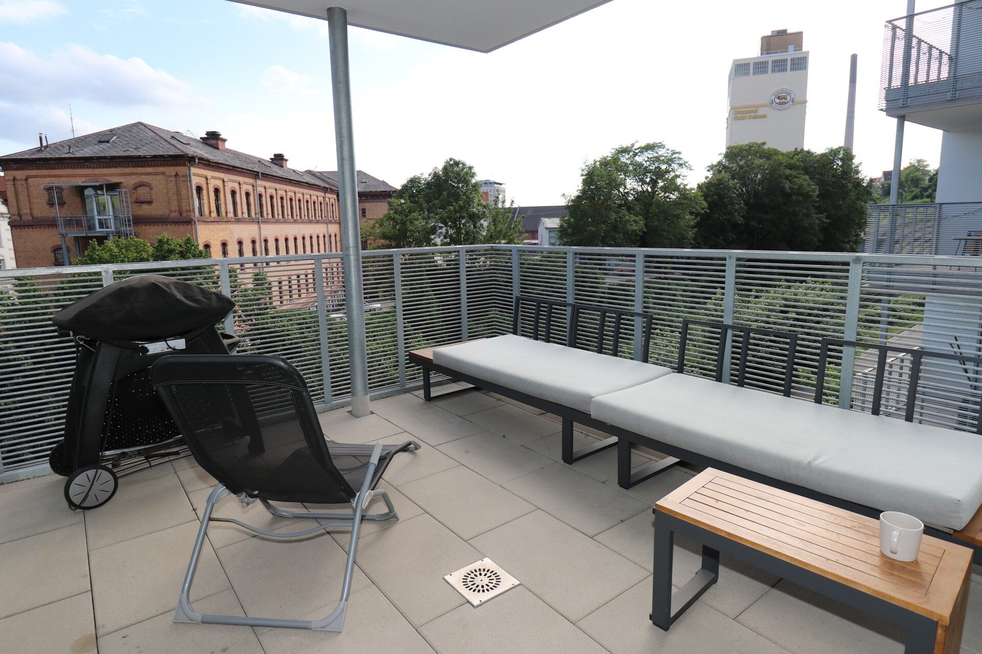 Loggia mit Aussicht Immobilienangebot - Ulm - Alle - Herrlich Wohnen am unteren Michelsberg