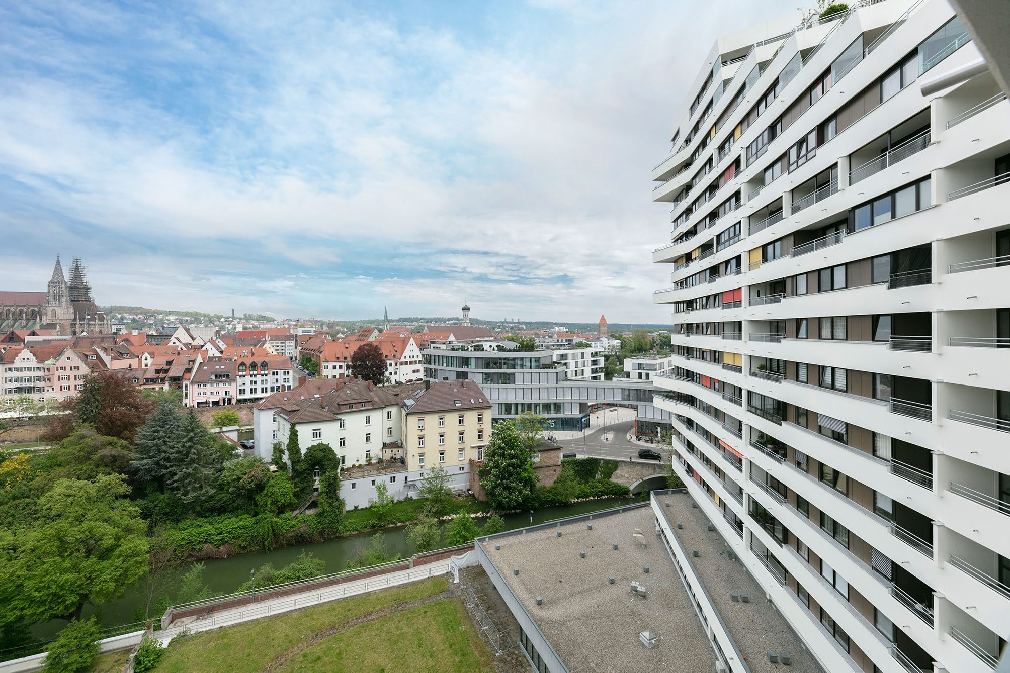 Tentschert Immobilien GmbH & Co. KG - Immobilienangebot - 89231 Neu-Ulm - Neu-Ulm Mitte - Etagenwohnung - Wohnen mit Blick auf die Donau!