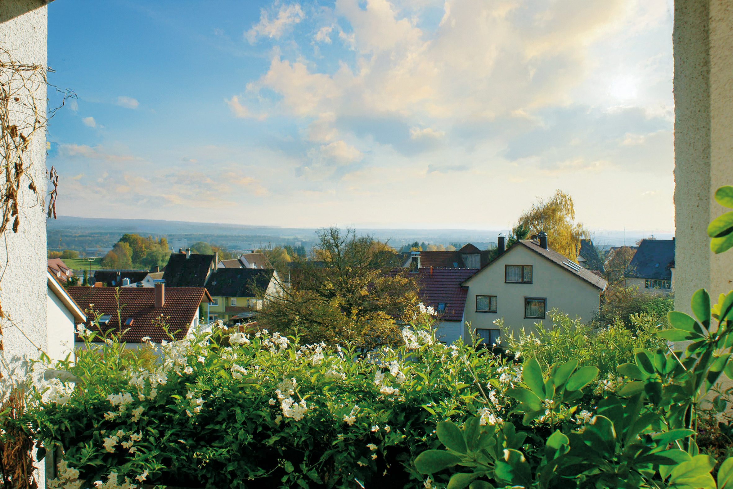 Tentschert Immobilien GmbH & Co. KG - Immobilienangebot - 89081 Ulm - Grimmelfingen - Wohnungen - Großzügige Maisonette mit einem Ausblick bis zu den Alpen!