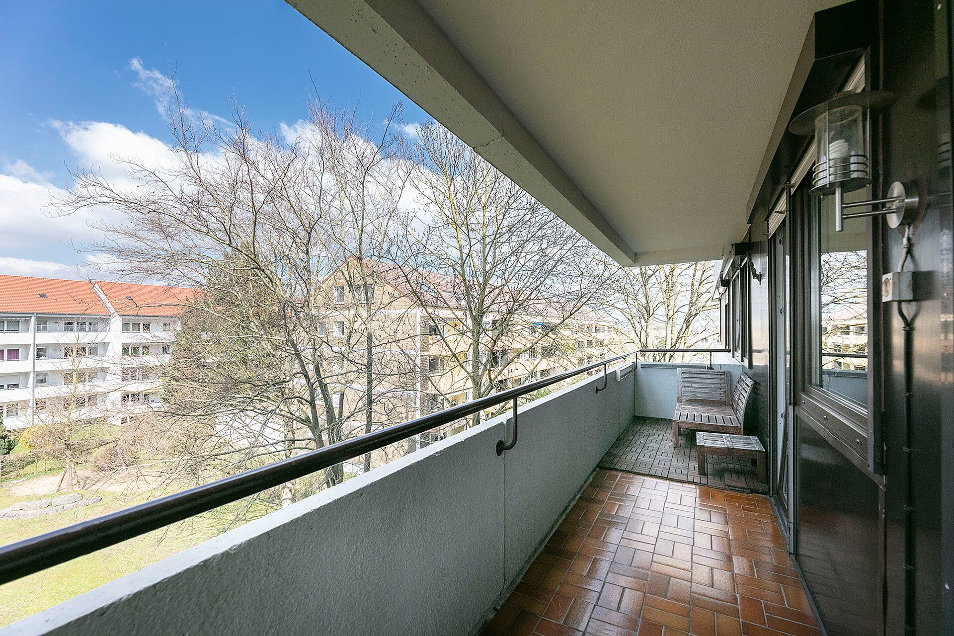 Immobilienangebot - Neu-Ulm / Pfuhl - Alle - Wohnen im Terrassenhaus " Sonnenfächer" inklusive Münsterblick