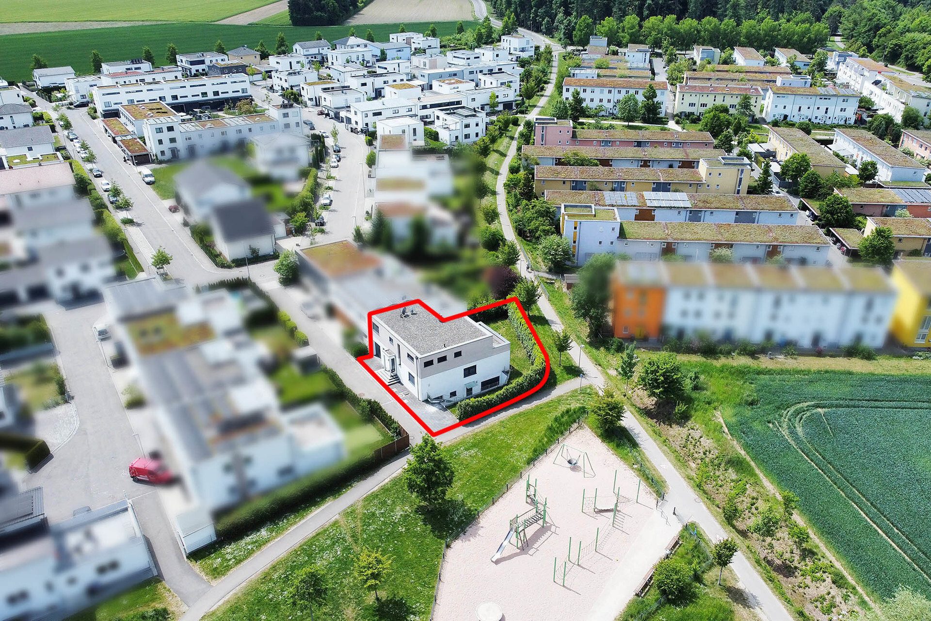 Immobilienangebot - Ulm / Wiblingen - Alle - Modernes Reiheneckhaus mit hochwertiger Ausstattung und Einliegerwohnung