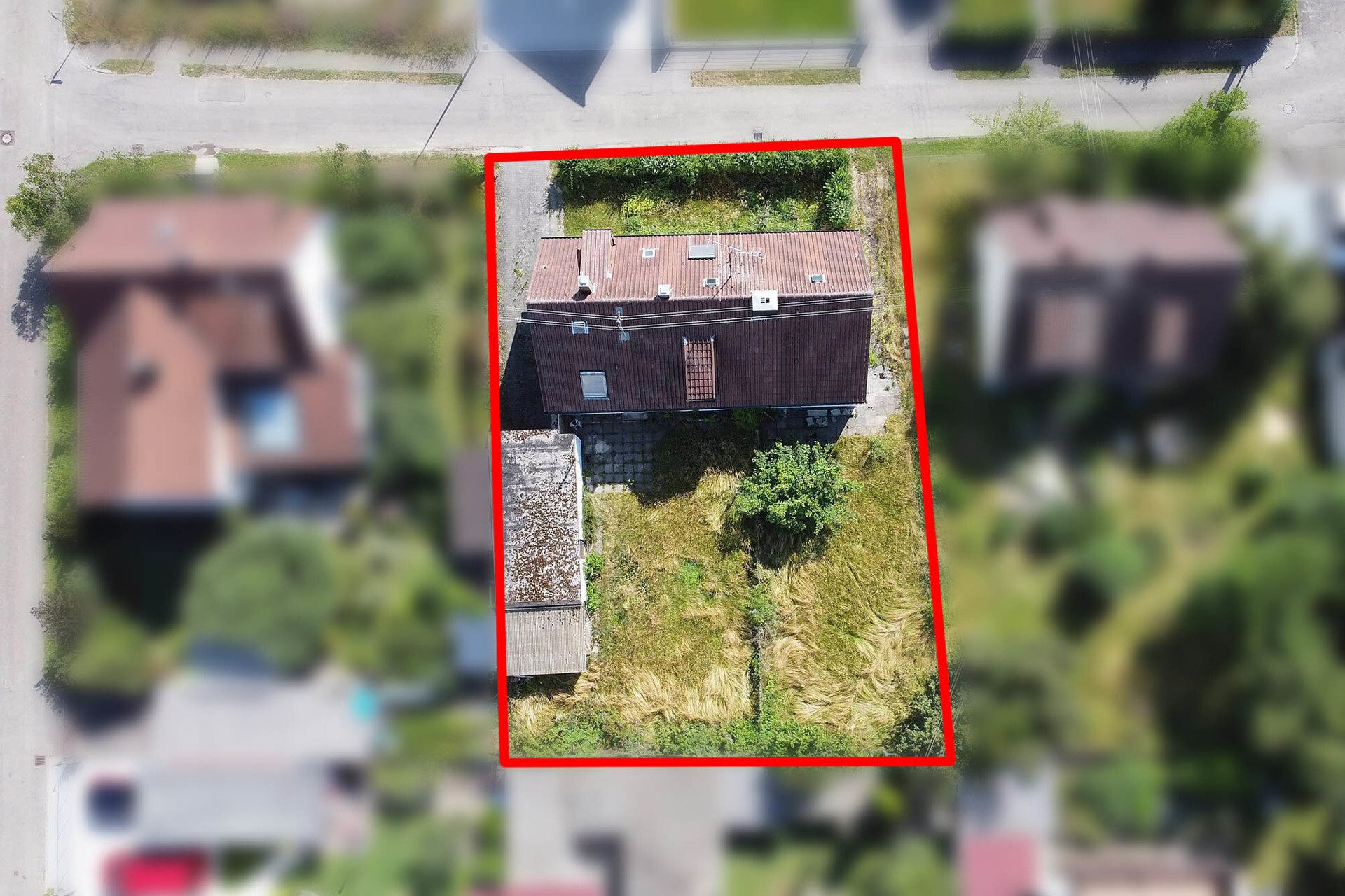 Luftaufnahme Immobilienangebot - Neu-Ulm / Ludwigsfeld - Alle - Attraktives Baugrundstück mit Bestand – Chance für Bauträger & Investoren