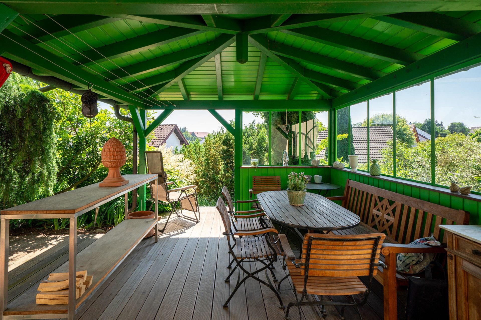 Immobilienangebot - Rammingen - Alle - Einfamilienhaus mit Traumgarten – Ihr grünes Paradies wartet!