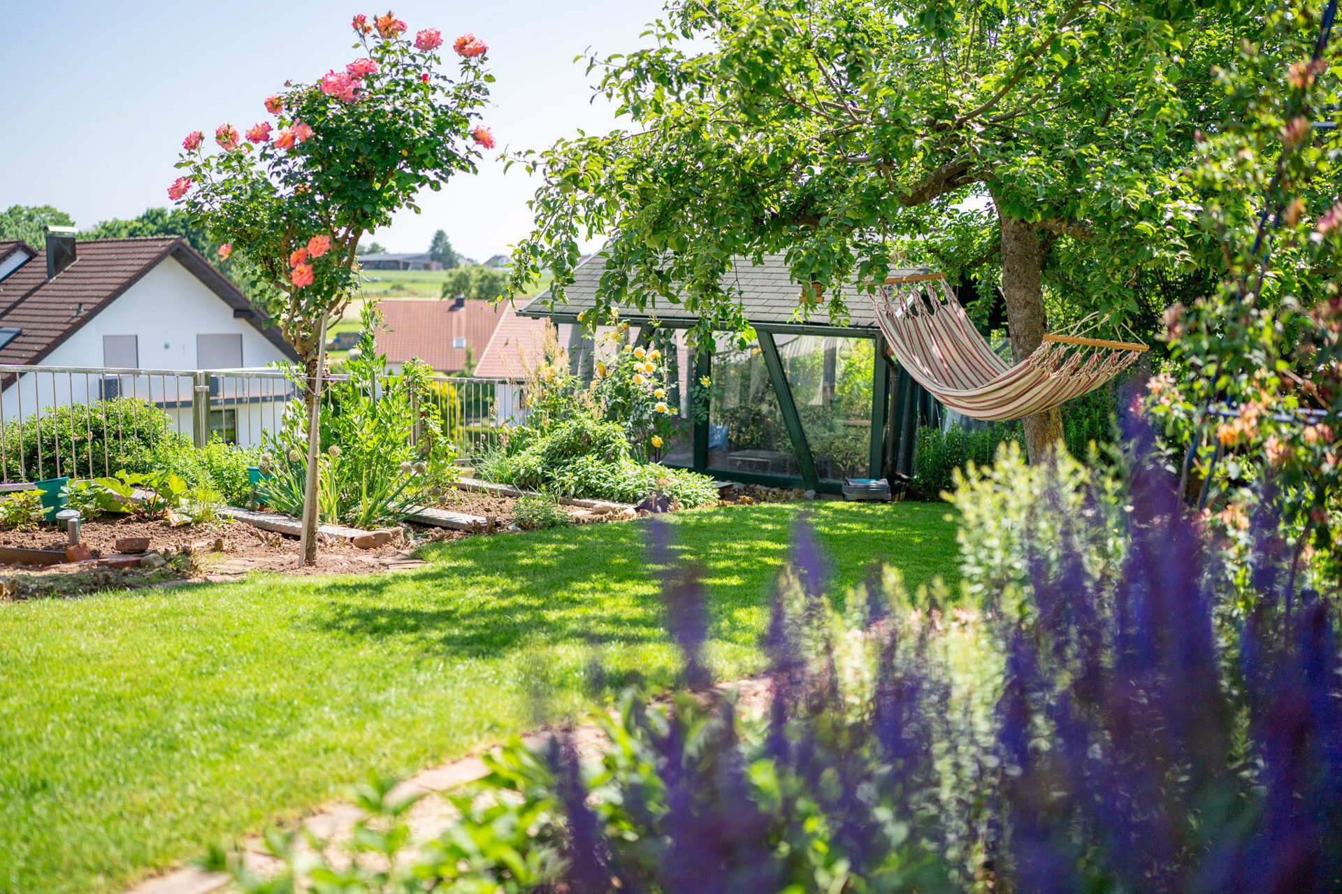 Immobilienangebot - Rammingen - Alle - Einfamilienhaus mit Traumgarten – Ihr grünes Paradies wartet!