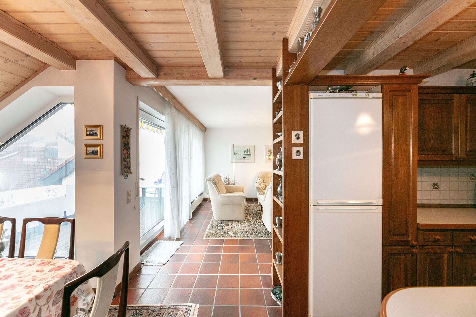 Immobilienangebot - Ulm / Böfingen - Alle - sofort verfügbar: helle Maisonette mit Balkon, Aufzug & Weitsicht