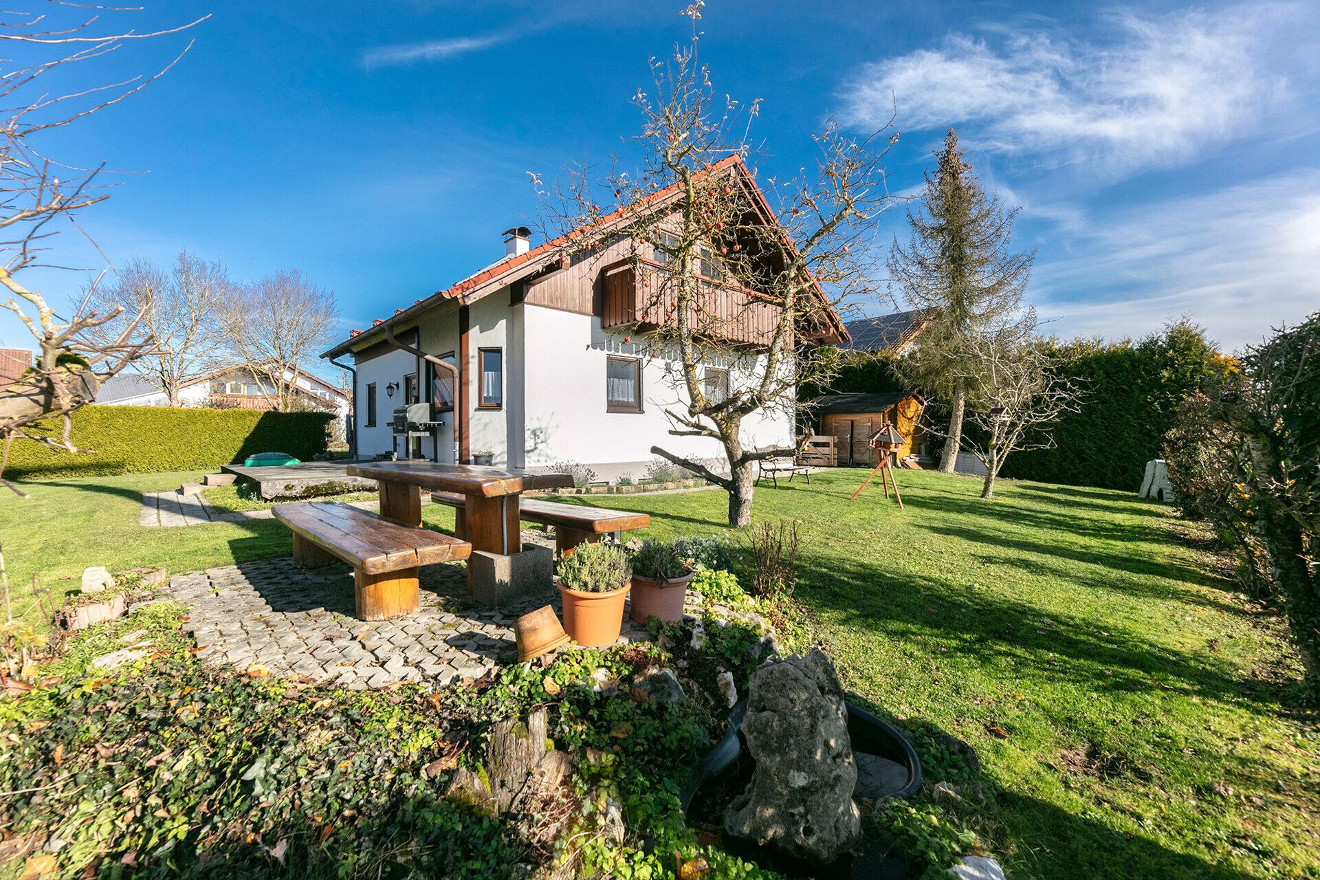 Immobilienangebot - Holzkirch - Alle - Ihr Platz zum Durchatmen: 
Einfamilienhaus mit Garten und Weite