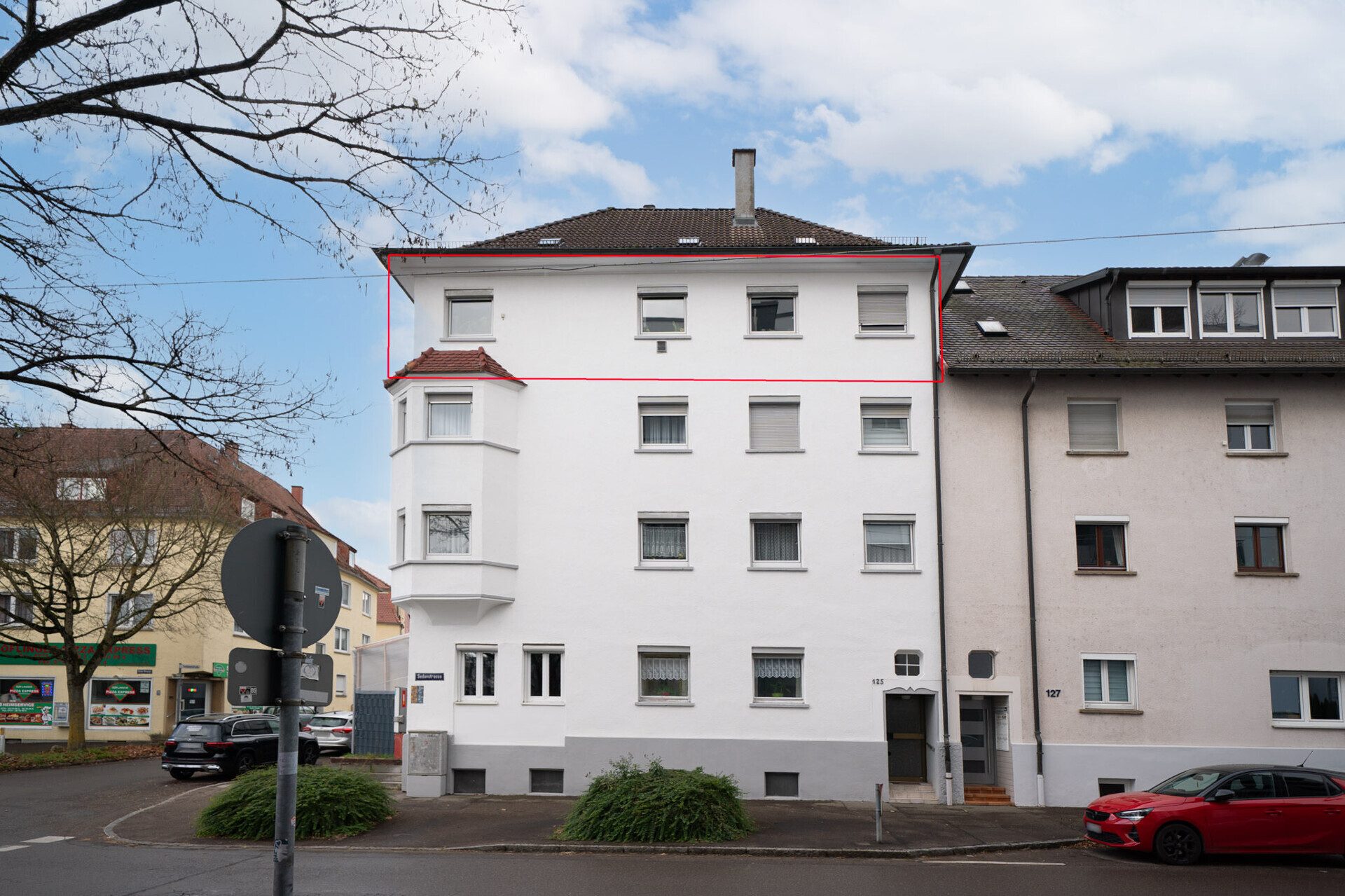 Immobilienangebot - Ulm - Alle - Charmante 4-Zi.-Altbauwohnung im 3-Parteien-Haus in der Ulmer Weststadt