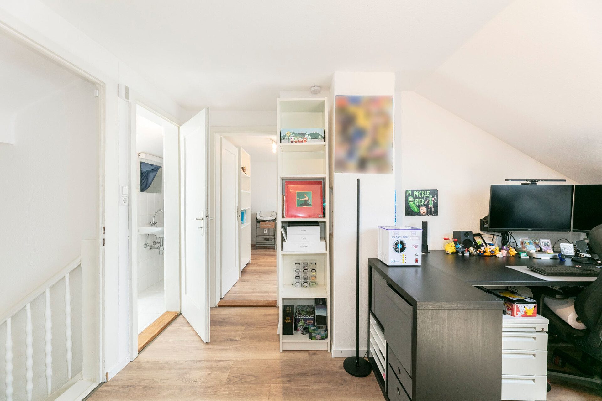 Immobilienangebot - Ulm / Wiblingen - Alle - Modernisiertes Reihenmittelhaus mit zwei WE und ausgebautem Dachgeschoss