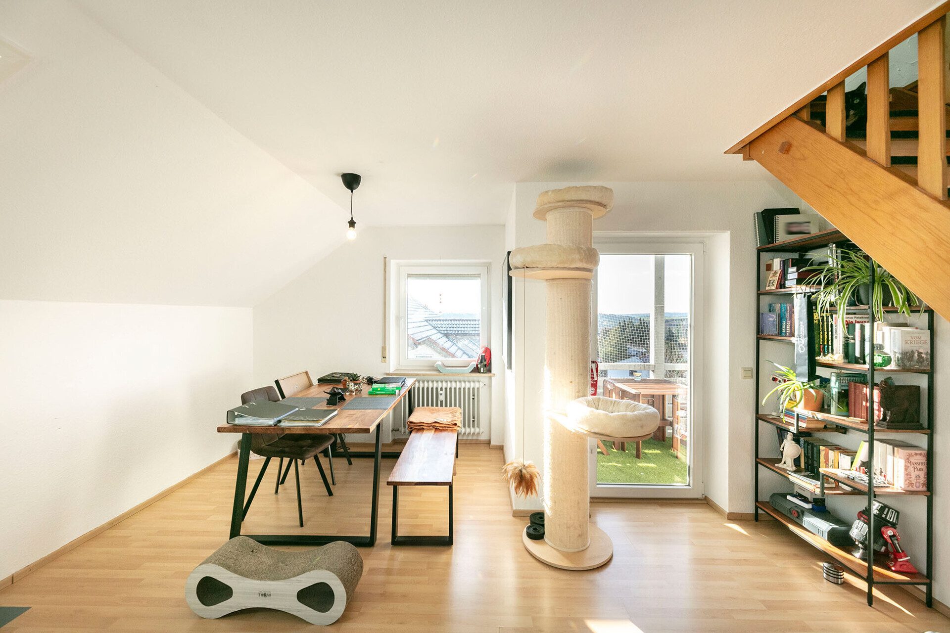 Immobilienangebot - Dornstadt - Alle - Über den Dächern von Dornstadt – 3,5-Zimmer-Maisonette mit TG & 2 Balkonen