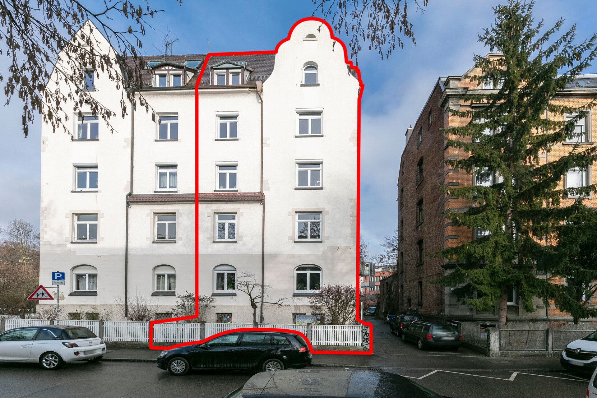 Immobilienangebot - Ulm - Alle - Top-Lage: Mehrparteienhaus mit 5 Einheiten, Garten & Entwicklungspotential