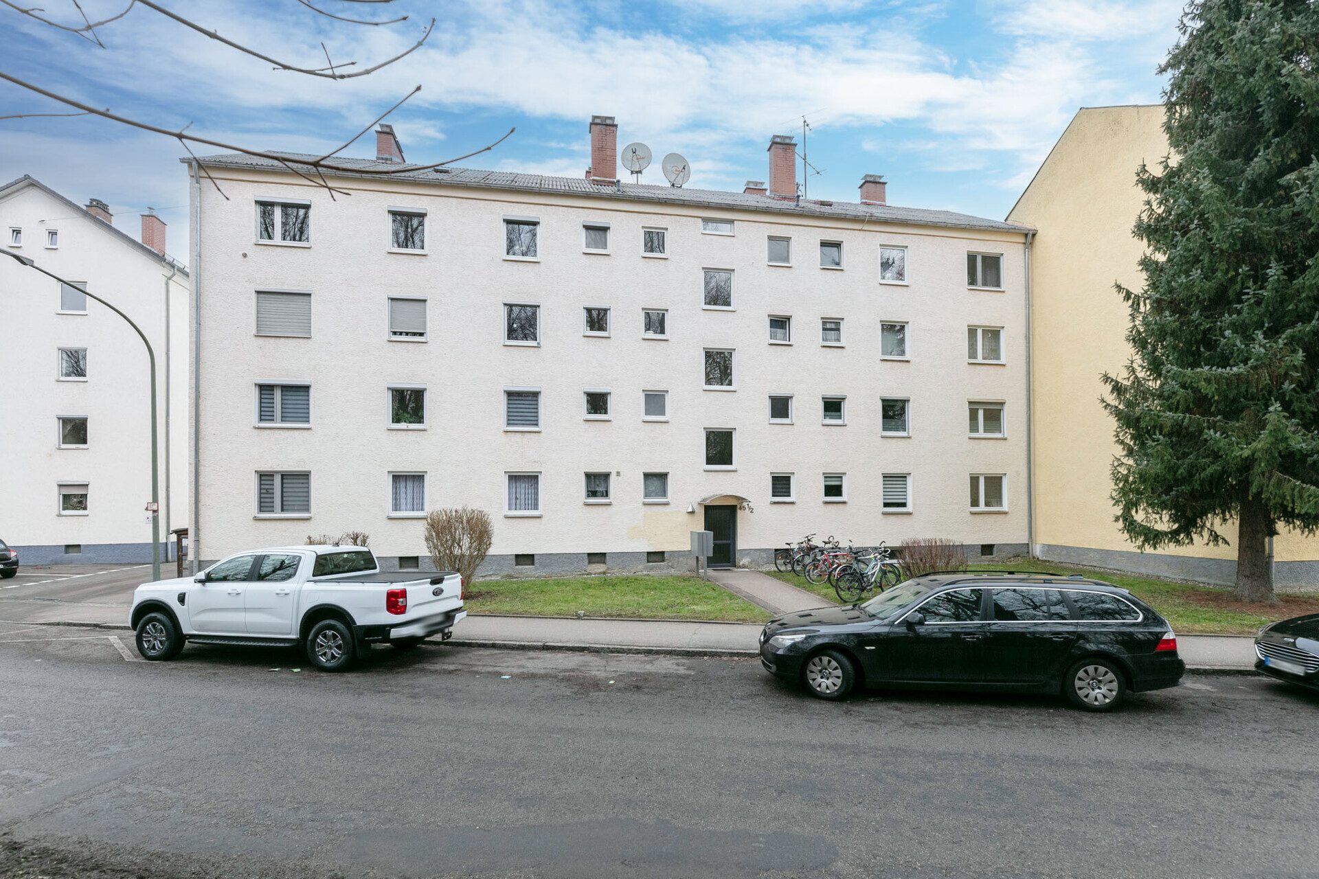 Immobilienangebot - Neu-Ulm - Alle - Zwei in Einem: Großzügige Wohnung mit flexibler Nutzung nach WEG geteilt