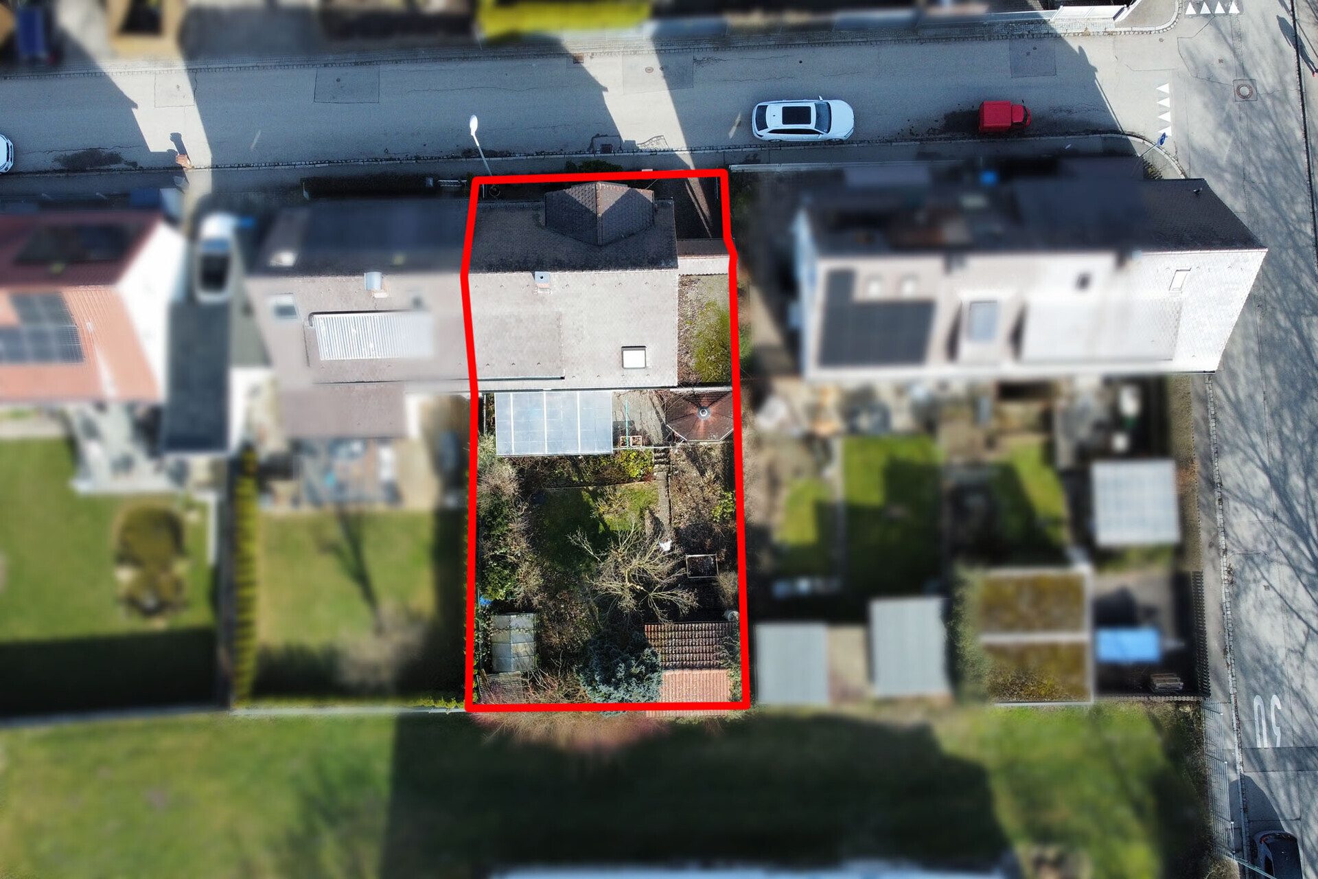 Immobilienangebot - Ulm/Kuhberg - Alle - Charmante Doppelhaushälfte mit idyllischem Garten am beliebten Ulmer Kuhberg