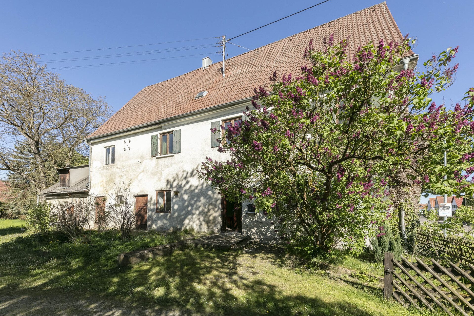 Immobilienangebot - Neu-Ulm/Steinheim - Alle - Denkmalgeschütztes Liebhaberobjekt mit Entwicklungspotenzial