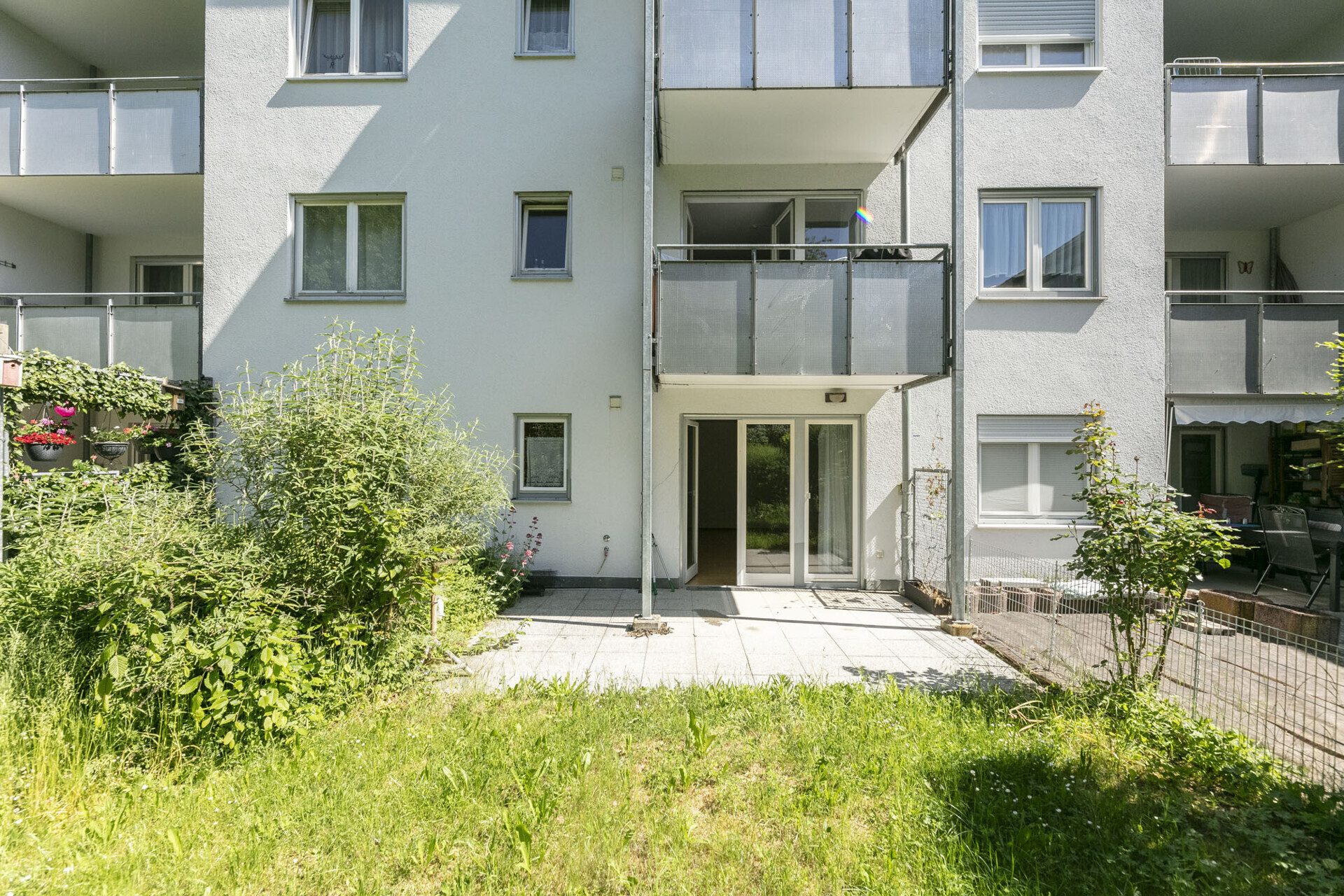 Immobilienangebot - Ulm / Böfingen - Alle - Wohnen mit Gartenflair - 
Attraktive Erdgeschosswohnung mit Terrasse