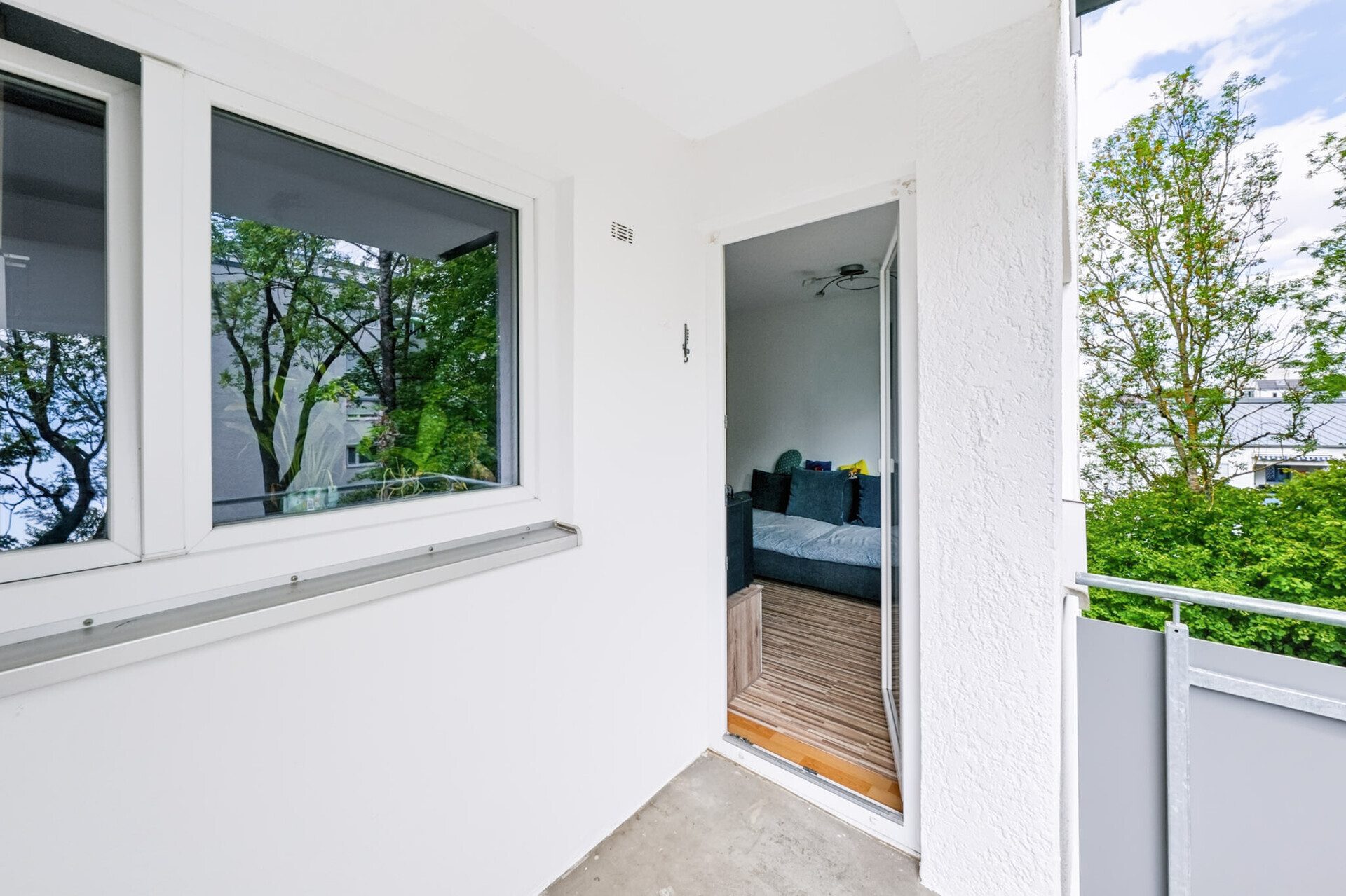 Immobilienangebot - Ulm - Alle - Ruhige 2-Zimmer-Wohnung mit Balkon, Aufzug und Garage!