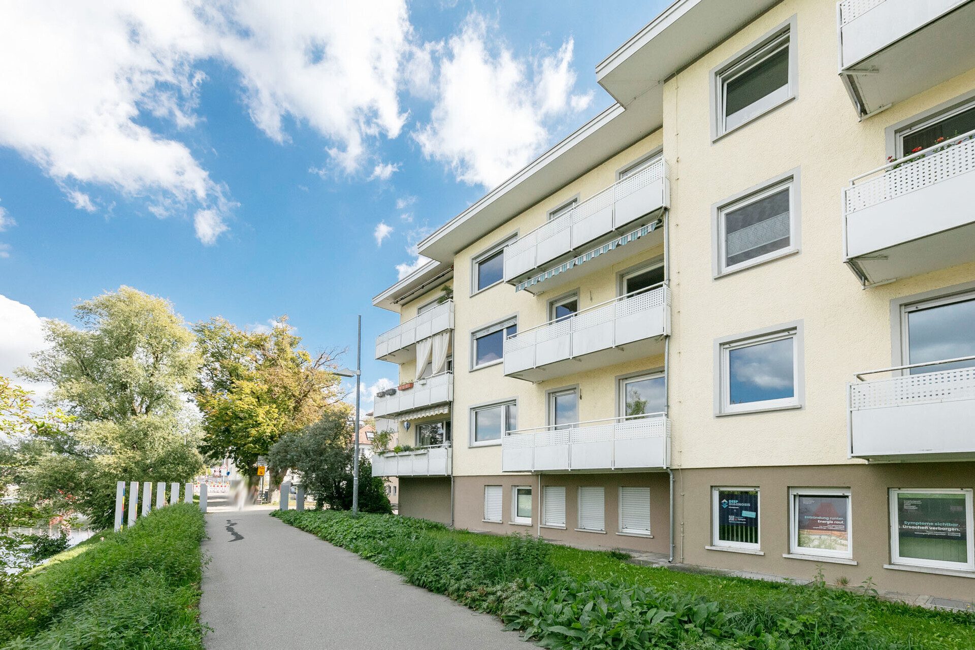 Immobilienangebot - Neu-Ulm - Alle - Direkt an der Donau - tolle 2-Zimmer-Wohnung in bester Innenstadtlage