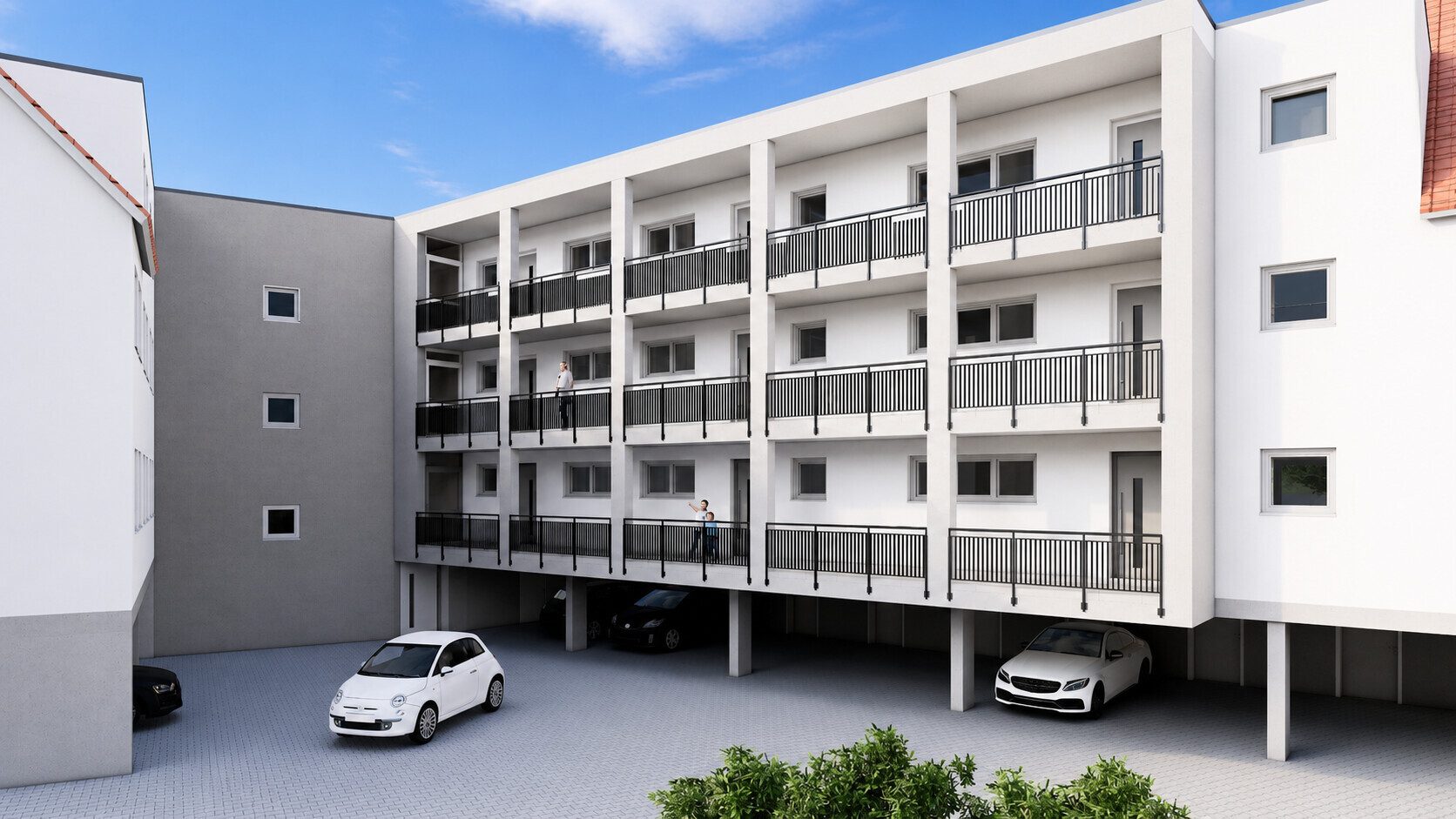 Immobilienangebot - Erbach-Ersingen - Alle - Neubau-Wohnung mit 3,5-Zimmern -
Mit Balkon und überdachtem Stellplatz