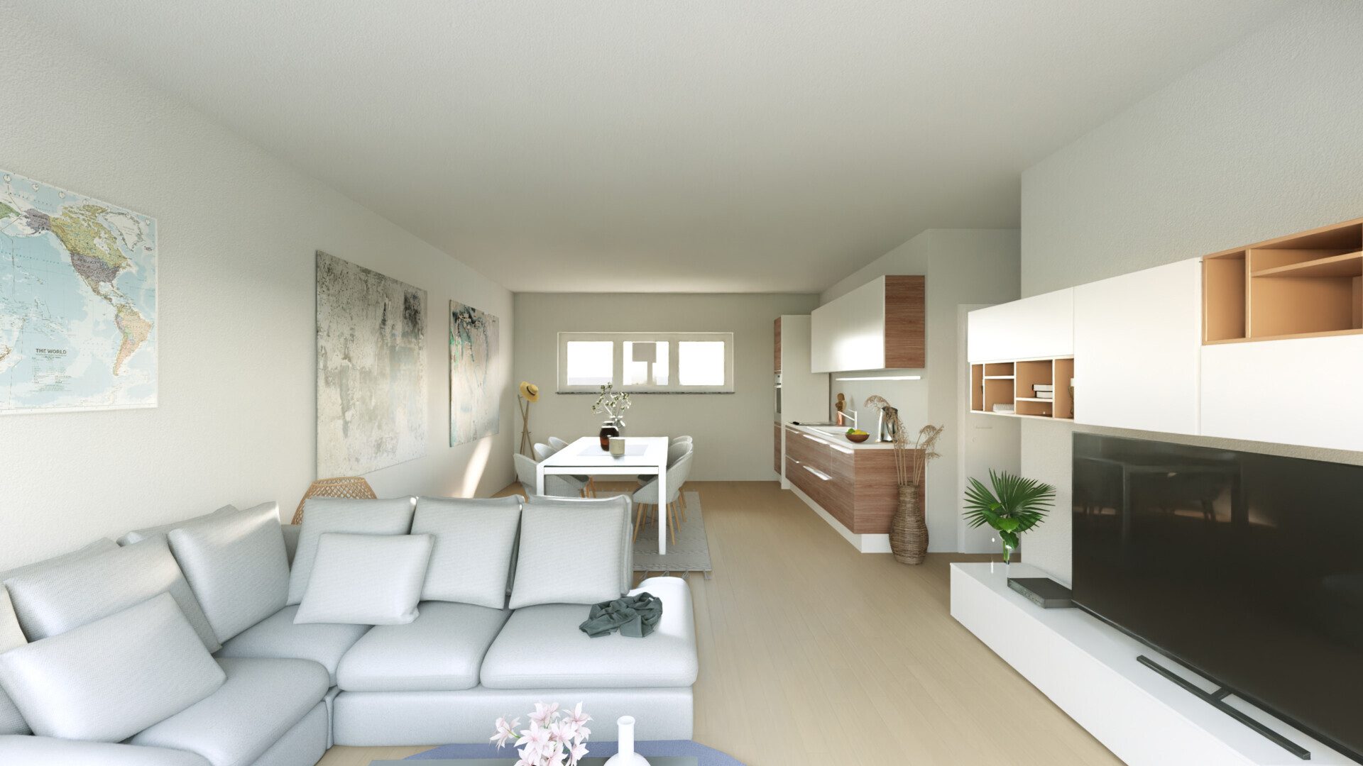 Immobilienangebot - Erbach-Ersingen - Alle - Neubau-Wohnung mit 3,5-Zimmern -
Ideal für Paare oder Singles