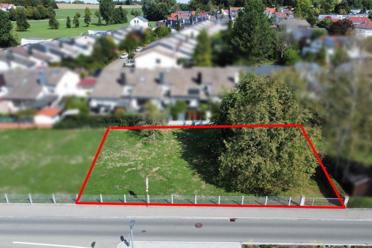 Immobilienangebot - Senden - Alle - Baugrundstück in Wullenstetten – optional auf 1.320 m² erweiterbar