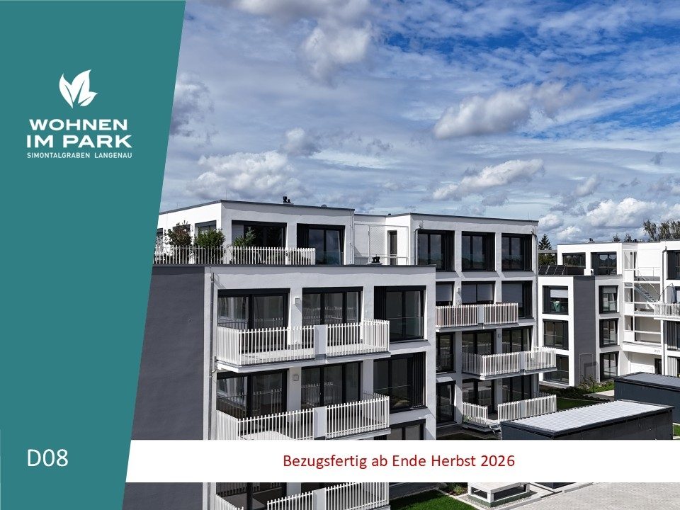 Hirn Immobilien GmbH - Immobilienangebot - Langenau - Wohnungen - 2-ZIMMER ETW IM 1. OG MIT BALKON - "WOHNEN IM PARK" IN LANGENAU - D08