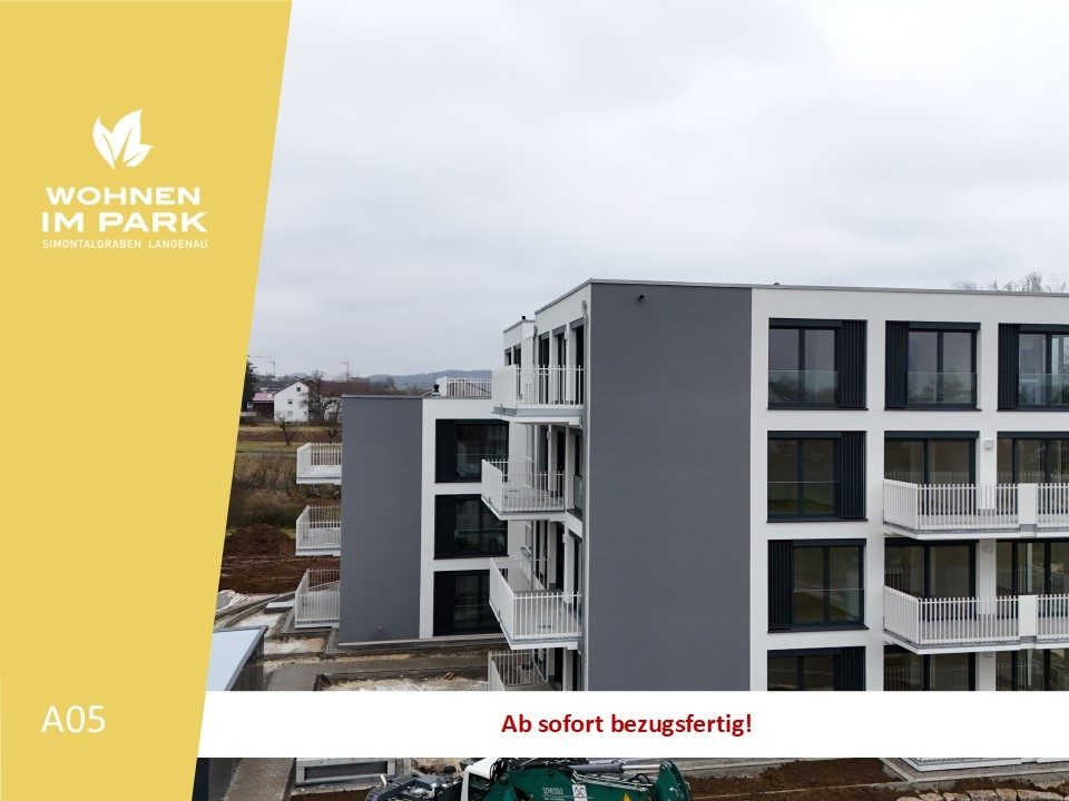 Hirn Immobilien GmbH - Immobilienangebot - Langenau - Wohnungen - 3,5-ZIMMER ETW MIT GARTENANTEIL - "WOHNEN IM PARK" IN LANGENAU - A05