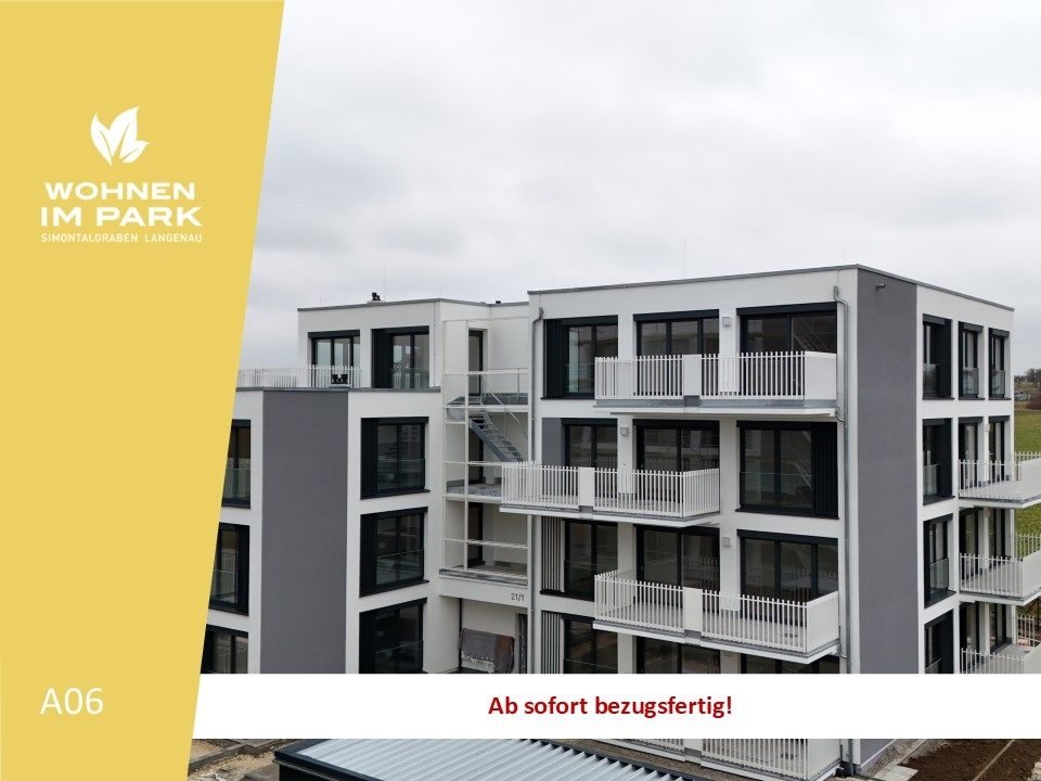 Hirn Immobilien GmbH - Immobilienangebot - Langenau - Wohnungen - 2,5-ZIMMER ETW IM 1. OG MIT BALKON - "WOHNEN IM PARK" IN LANGENAU - A06