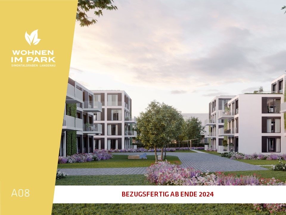 Hirn Immobilien GmbH - Immobilienangebot - Langenau - Wohnungen - 2 ZIMMER ETW IM 1. OG - "WOHNEN IM PARK" IN LANGENAU - A08