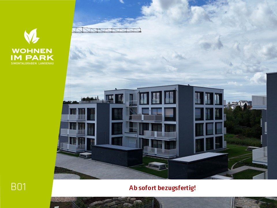 Hirn Immobilien GmbH - Immobilienangebot - Langenau - Wohnungen - 2,5-ZIMMER ETW MIT GARTENANTEIL - "WOHNEN IM PARK" IN LANGENAU - B01