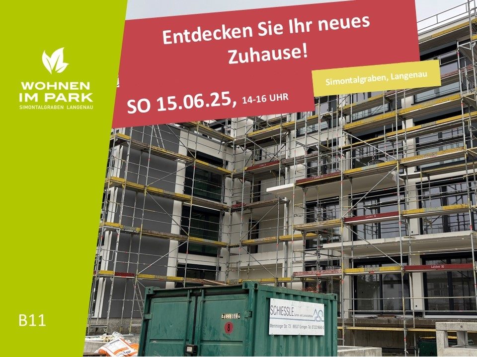 Hirn Immobilien GmbH - Immobilienangebot - Langenau - Wohnungen - 2,5-ZIMMER ETW IM 2. OG MIT BALKON - "WOHNEN IM PARK" IN LANGENAU - B11