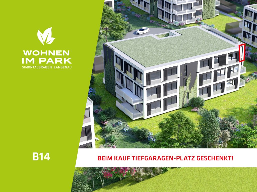 Hirn Immobilien GmbH - Immobilienangebot - Langenau - Wohnungen - 3-ZIMMER ETW IM 2. OG MIT BALKON - "WOHNEN IM PARK" IN LANGENAU - B14