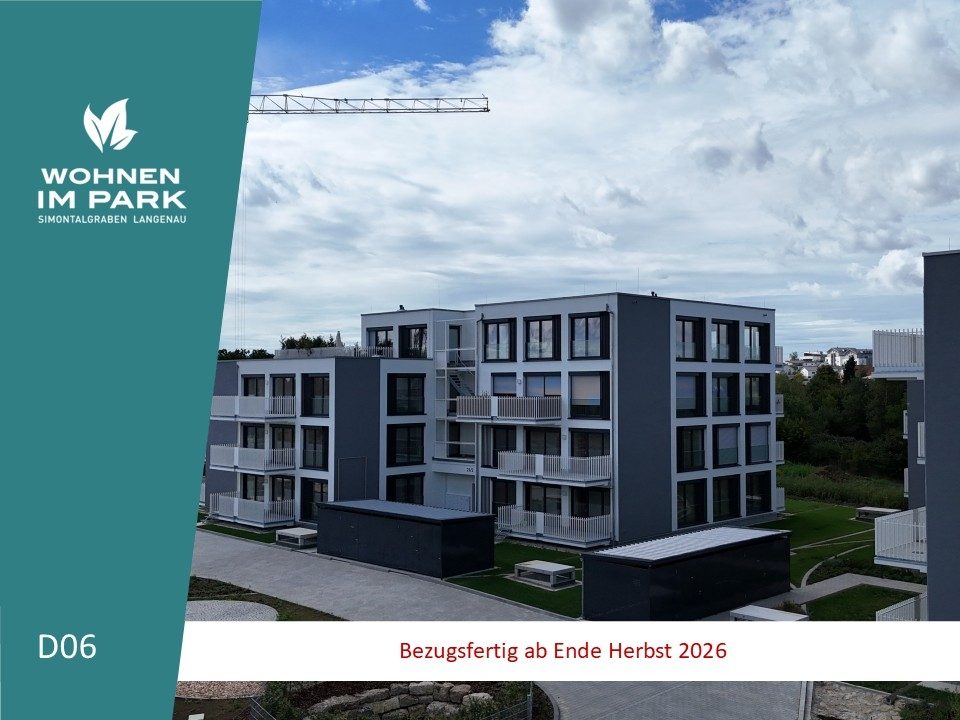 Hirn Immobilien GmbH - Immobilienangebot - Langenau - Wohnungen - 3-ZIMMER ETW IM 1. OG MIT BALKON - "WOHNEN IM PARK" IN LANGENAU - D06