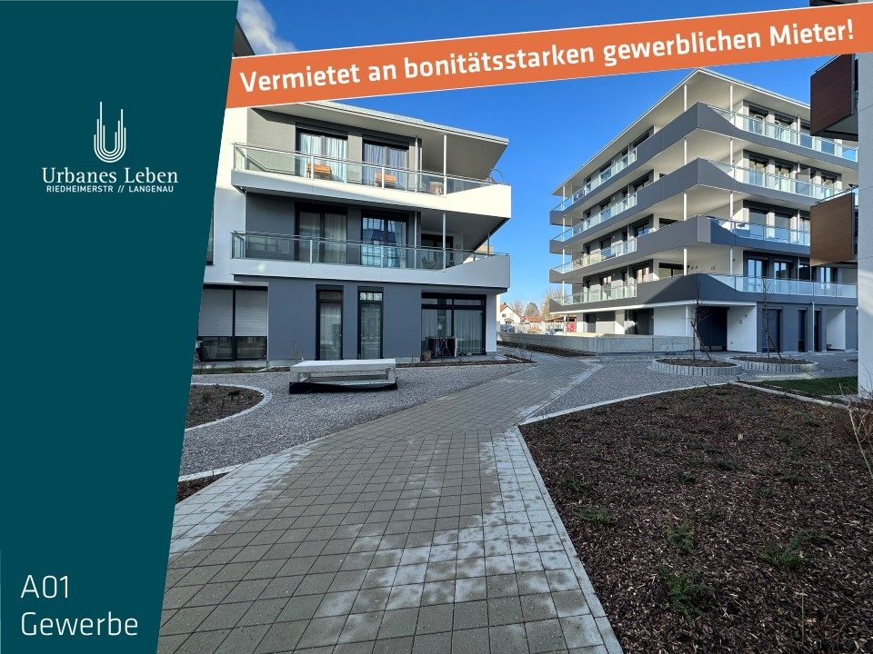 Hirn Immobilien GmbH - Immobilienangebot - Langenau - Alle - RENDITESTARKE UND LANGFRISTIG VERMIETETE GEWERBEEINHEIT IN LANGENAU