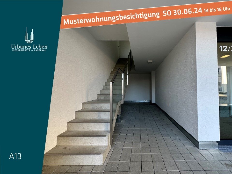 Hirn Immobilien GmbH - Immobilienangebot - Langenau - Wohnungen - 2-ZIMMER WOHNUNG MIT TERRASSE IM 3. OG – URBANES LEBEN LANGENAU - A13