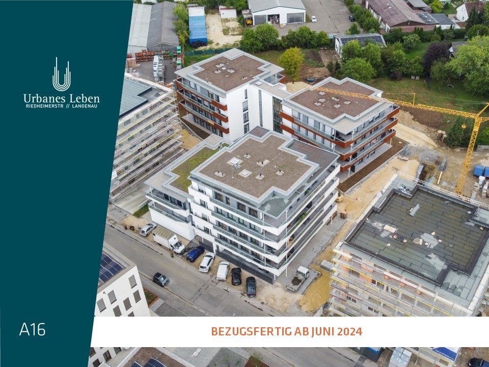 Hirn Immobilien GmbH - Immobilienangebot - Langenau - Wohnungen - HELLES 2-ZIMMER PENTHOUSE IM 4. OG – URBANES LEBEN LANGENAU - A16