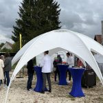 Baustelle Neubauprojekt Wohnen im Park Langenau