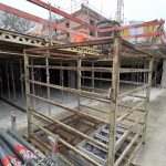 Baustelle des Neubauprojekts Alte Schreinerei