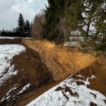 Baustelle Neubauprojekt Wohnen im Park Langenau