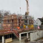 Baustelle des Neubauprojekts Alte Schreinerei
