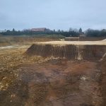 Baustelle Neubauprojekt Wohnen im Park Langenau