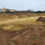 Baustelle Neubauprojekt Wohnen im Park Langenau