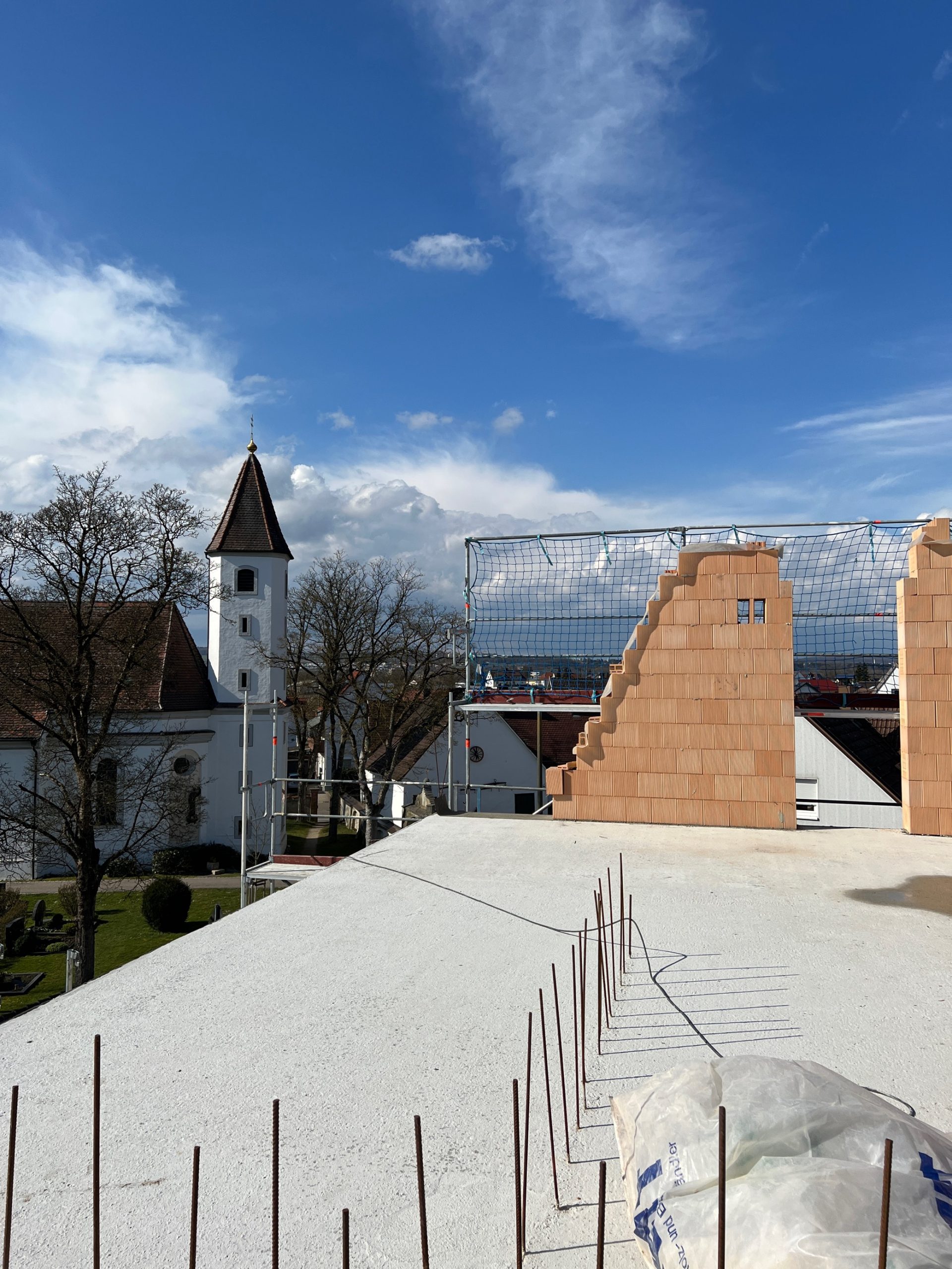 Baustelle des Neubauprojekts Alte Schreinerei
