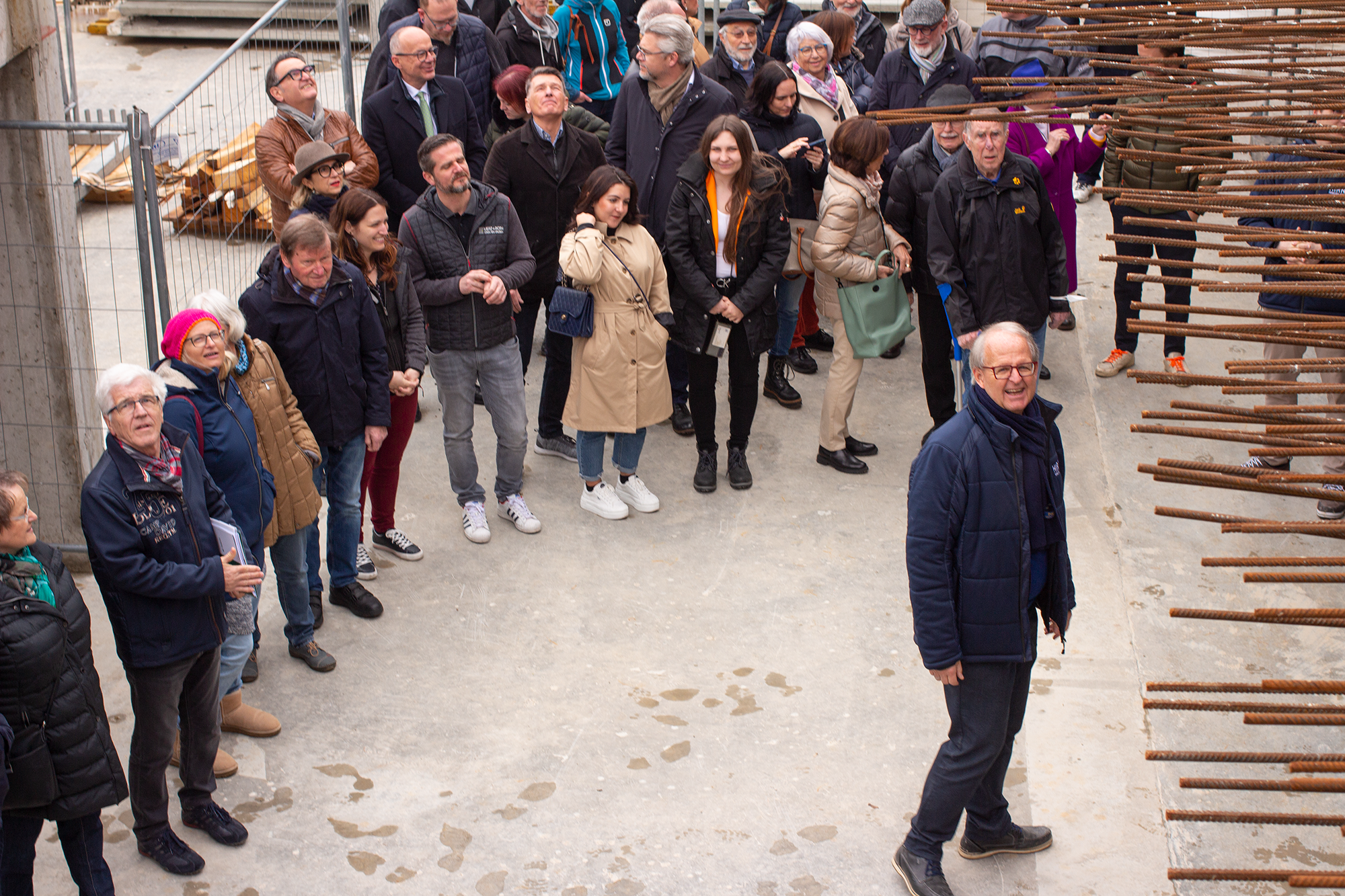 Baustelle des Neubauprojekts Alte Schreinerei