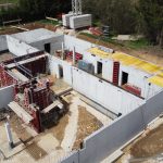 Baustelle Neubauprojekt Wohnen im Park Langenau