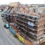 Baustelle des Neubauprojekts Alte Schreinerei