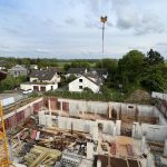 Baustelle des Neubauprojekts Alte Schreinerei