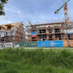 Baustelle des Neubauprojekts Alte Schreinerei